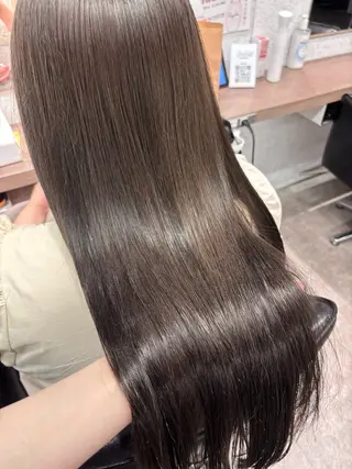 ロング ボブ/透明感カラー/ 髪質改善/🌙/ルナのヘアスタイル