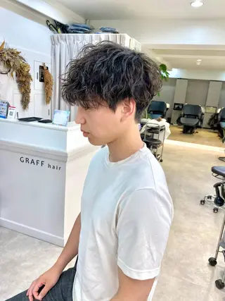 メンズ 会田 渡夢のヘアスタイル