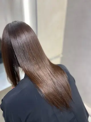 セミロング 阿倍野/髪質改善/ 花木 景のヘアスタイル