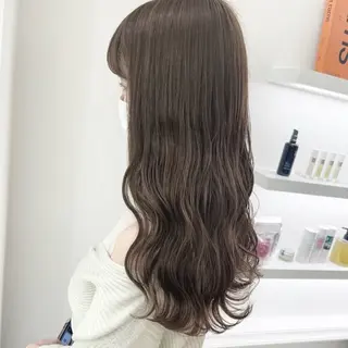 ロング カラー ParveMix 🪽鳥取彩花のヘアスタイル