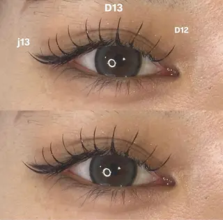 マツエク・マツパ NORA hinataのマツエク・マツパデザイン