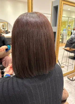 カラー 🍎ピンク、レッド系 暖色カラー🍎あやかのヘアスタイル