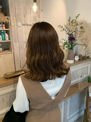 ミディアム hair design HARE所属・𝑯𝑨𝑹𝑬 🧦𝑨𝑶𝑰のヘアスタイル