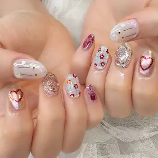 ネイル 新井 ひなののネイルデザイン