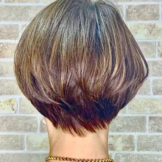 ショート 再現性ショートボブ 木又克美のヘアスタイル