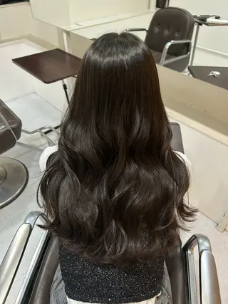 ロング カラー ♡透明感/艶カラー /haruka♡のヘアスタイル