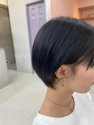 ショート カラー 韓国風カラー🤎 𝒄𝒉𝒊𝒌𝒂のヘアスタイル