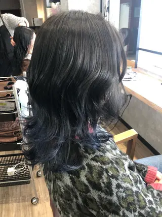 ミディアム Agu hair Diary所属・いとう ひろたかのヘアスタイル