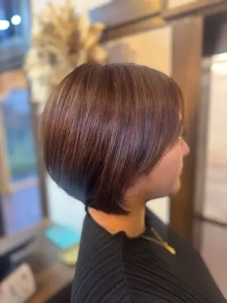 ショート PLUS縁所属・ヘアメイク10年から 美容師💄Anriのヘアスタイル