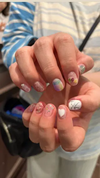 ネイル 似合わせカットカラー 🤍🎀honokaのヘアスタイル