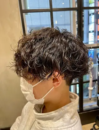 パーマ メンズ メンズ特化ニュアンス パーマ　RYOのヘアスタイル