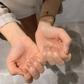 ネイル YUKIMO🍎名駅 /ニュアンスのネイルデザイン