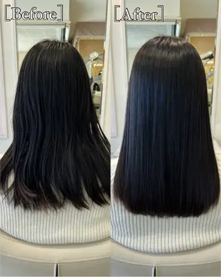 セミロング 高橋 佑のヘアスタイル