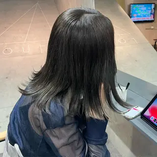 セミロング カラー Wehlen所属・透明感カラー🌟 keisukeのヘアスタイル