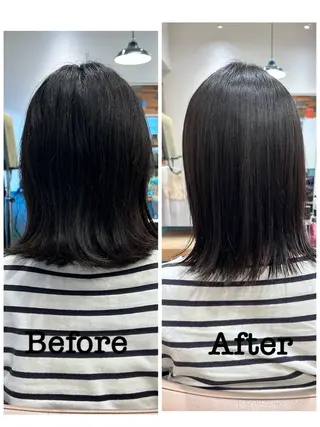 ミディアム PIS／ NAHOのヘアスタイル