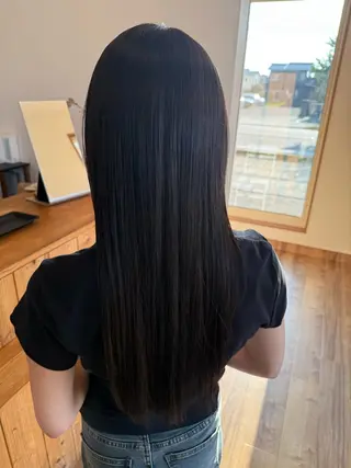 ロング カラー タガミ リンカのヘアスタイル