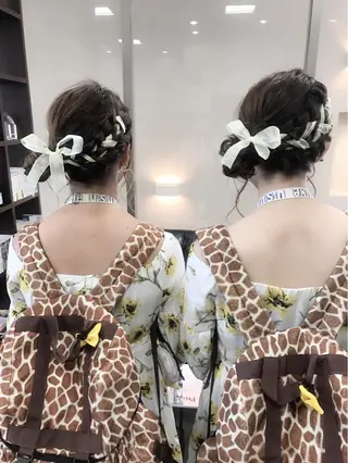 ヘアアレンジ 沢田 瞳のヘアスタイル