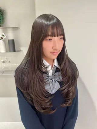 ロング Kaede✩.* keen立川のヘアスタイル