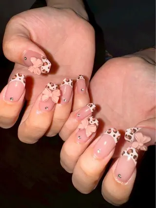 ネイル かわいいおつめ 林のネイルデザイン