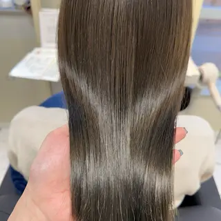 ミディアム カラー 半個室サロン/透明感 /艶髪♡岸上 温♡のヘアスタイル