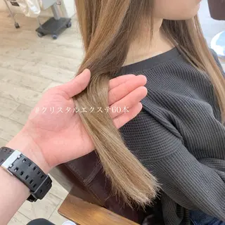 ロング カラー ◆感動口コミ/最小顔 理論カット◆森口 峻のヘアスタイル