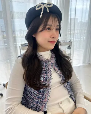 ロング 👒透明感カラー yui👒のヘアスタイル