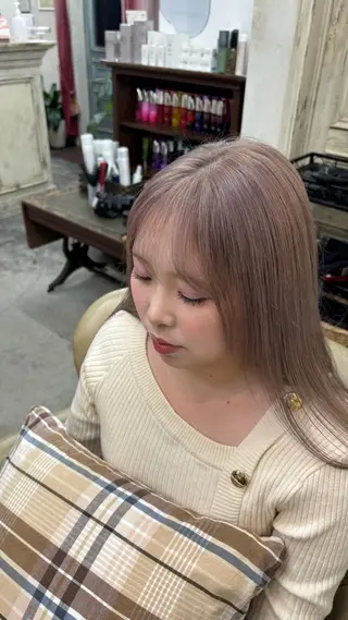 カラー ふたつやゆら🤎ྀི カラーモデル募集中のヘアスタイル