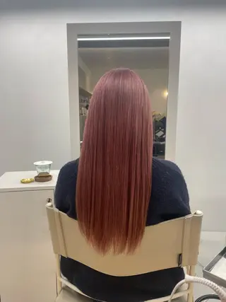 カラー 透明感/艶髪カラー/ 韓国/rinaのヘアスタイル