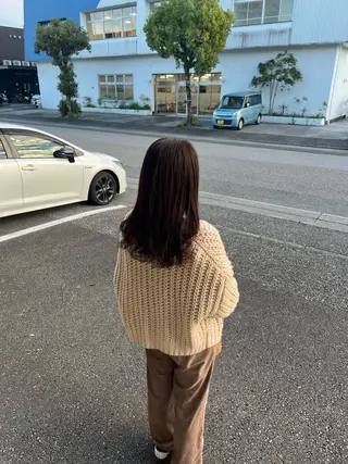 ロング カラー la vie BEAUTE est所属・藤本 あやむのヘアスタイル