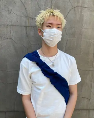 ショート カラー メンズ ニュアンスデザイン/ SHOUTOのヘアスタイル