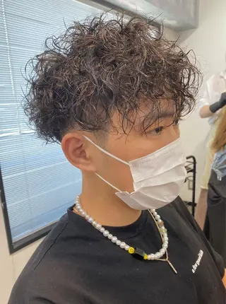 パーマ メンズ ボブとパーマの達人 /美容室難民の方是非のヘアスタイル