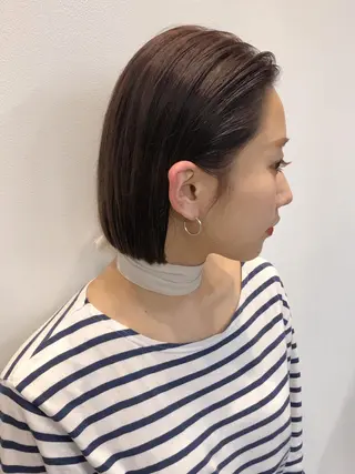 ショート カラー 💖美髪矯正💖 辻未侑のヘアスタイル