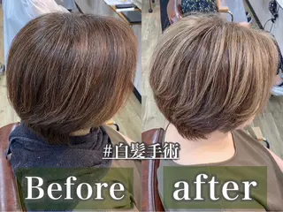 カラー 🫧‪縮毛矯正 かとうよしき🫧のヘアスタイル