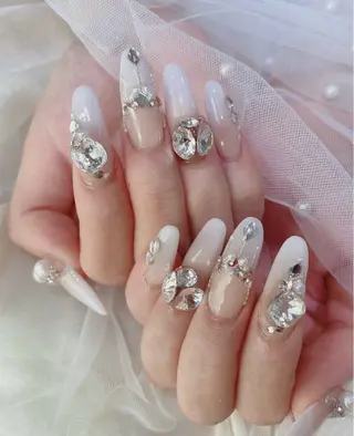 ロング JNA認定講師🌸 RIEのネイルデザイン