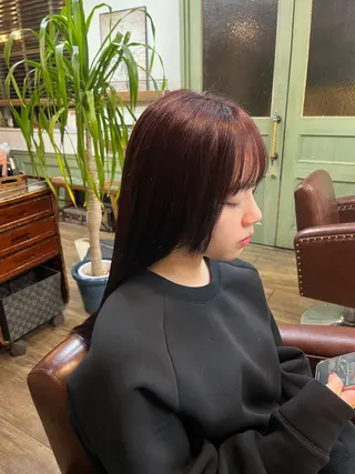 ロング Belle 新宿所属・清野　花音/ レイヤーカットのヘアスタイル