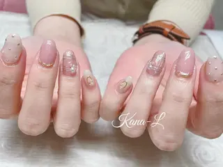 カラー ネイル 芦辺 香奈のネイルデザイン