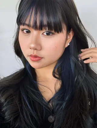 ロング カラー LIFE 本店所属・ハイトーン×韓国 レイヤー/ 小林達哉のヘアスタイル