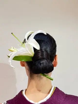 ヘアアレンジ ルプラボウ /小見山琴衣のヘアスタイル