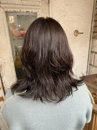 ミディアム パーマ お任せヘア☘️☘️ 及川渚のヘアスタイル