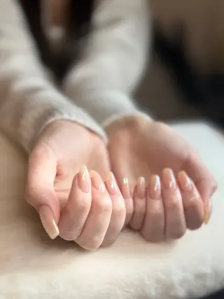 ロング 藤井 司のネイルデザイン