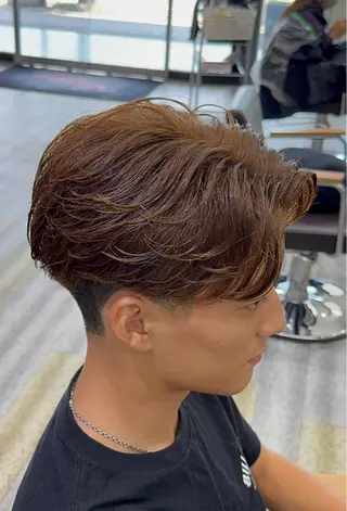 ショート パーマ メンズ 【メンズ特化】岩瀬 武【メンズパーマ】のヘアスタイル