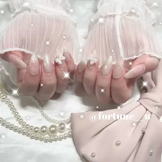 ネイル 1/21空✩.💜 Yuuna💜のネイルデザイン