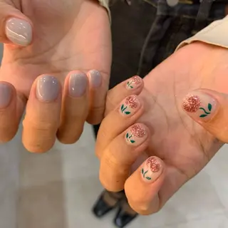 ネイル 栗田 ゆう子のネイルデザイン