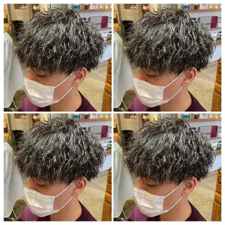 パーマ メンズ 💎髪質改善／艶髪 荻原💎のヘアスタイル