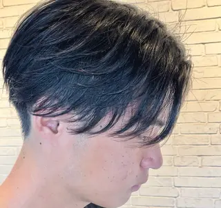 ショート パーマ メンズ 吉田 笙乃のヘアスタイル