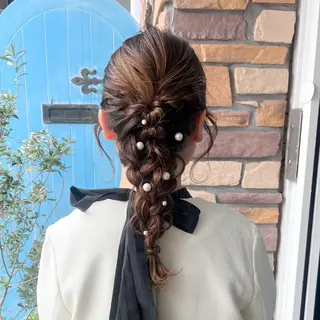 ロング 伊藤 玲衣のヘアスタイル