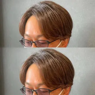 ショート パーマ メンズ メンズヘア特化 崎田 成人のヘアスタイル