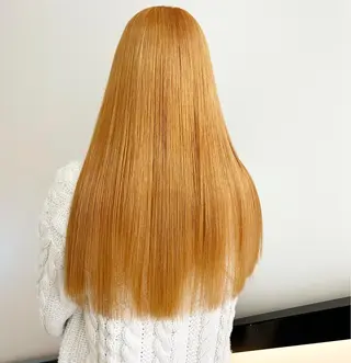 ロング カラー 顔周りカット/透明感 カラー✂️MEIのヘアスタイル