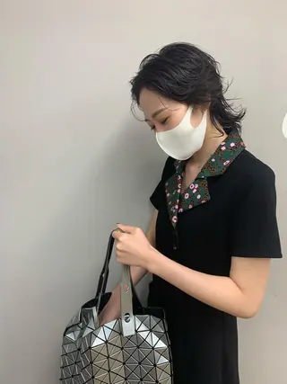 ショート パーマ パーマ/ボブ/ 神戸/豊浦翔太のヘアスタイル