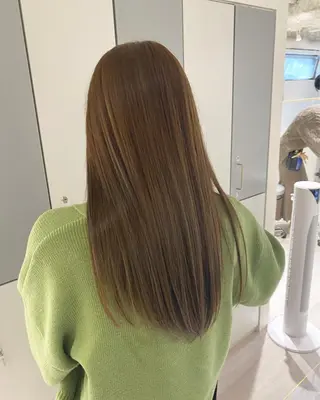 ロング カラー LOVESTOIKE 堂本のヘアスタイル